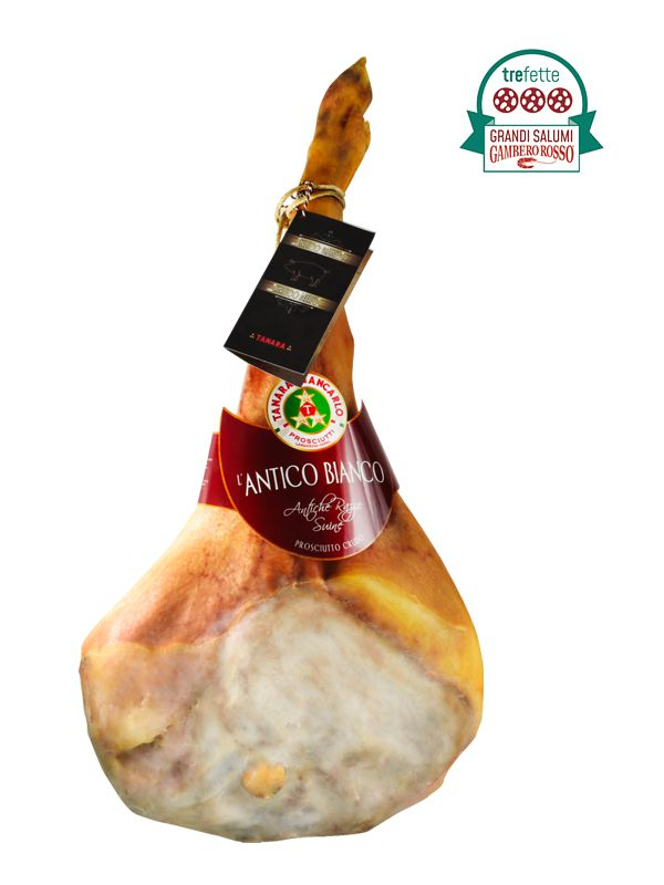 Prosciutto Crudo ANTICO BIANCO | Tanara Giancarlo Prosciutto Crudo di Parma in Langhirano