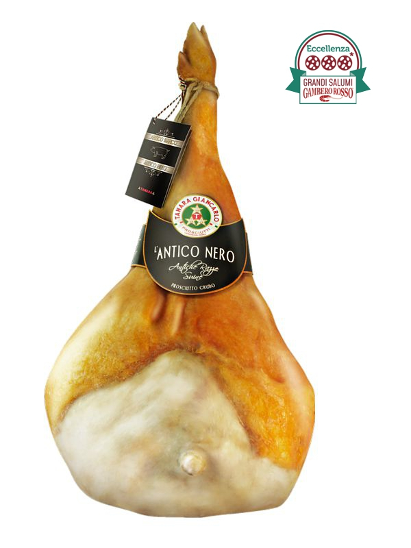 Prosciutto Crudo ANTICO NERO | Tanara Giancarlo Prosciutto Crudo di Parma in Langhirano