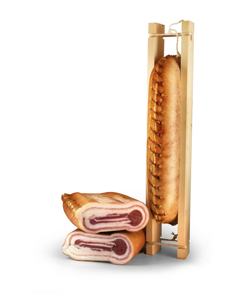 Pancetta steccata