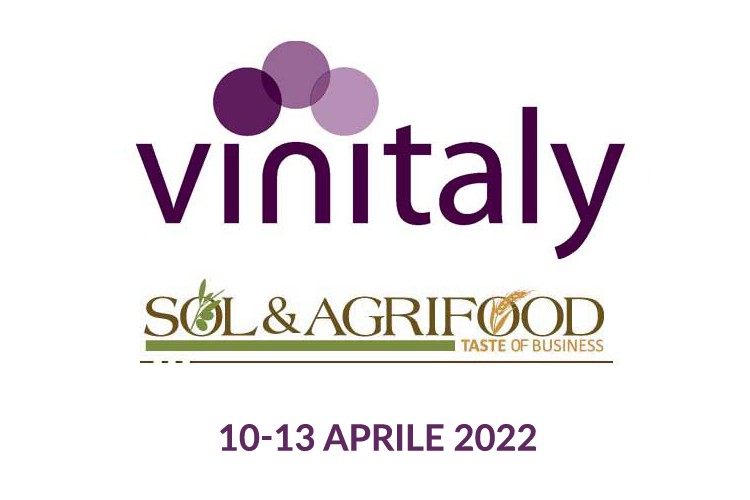 Saremo presenti a Vinitaly nel padiglione Sol & Agrifood dal 10/4 al 13/4 